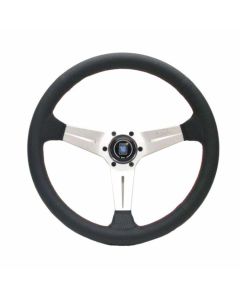 Sportratt Nardi Deep Corn 350/80 Läder Svart/Silver mot vit bakgrund