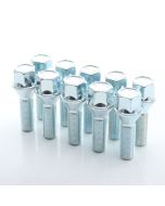 Hjulbult 17mm JR Wheels Set 10st Silver