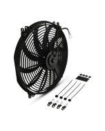 Kylarfläkt Kit Gravity Performance Universal 16" Svängda Blad