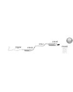 Sportavgassystem Simons Volvo S40 V40 2.0T T4 96-00