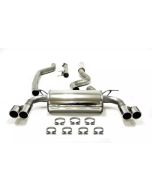 Sportavgassystem Simons BMW F34 GT 320 11-16 Twin Pipe Twin Tip