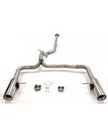 Sportavgassystem Simons Volvo V70 XC70 D4 D5 AWD 1.6D 2.0D 2.4D D2 D3 D4 D5 2WD 07-16