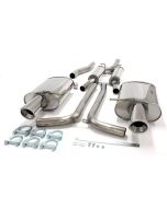 Sportavgassystem Simons Audi A4 Quattro 1.8T 2.0T 05-08 Dual Muffler