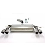 Sportavgassystem Simons Audi Volkswagen A3 Golf V VI Turbo 1.4 1.8 2.0 04-13 Twin Pipe