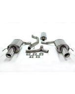 Sportavgassystem Simons Saab 9-3 1.8T 2.0T 2.8T Aero 03-14 Twin Pipe