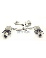 Sportavgassystem Simons Saab 9-3 1.8T 2.0T 2.8T Aero 03-14 61L Twin Pipe