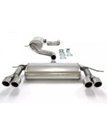 Sportavgassystem Simons Volkswagen Scirocco 1.4TSI 1.8TSI 2.0TFSI 08-14 Twin Pipe