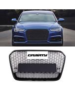 Grill Gravity Performance Audi A6 C7 11-15 RS6 Quattro Style Honeycomb