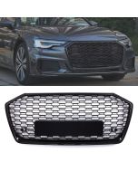Grill Gravity Performance Audi A6 C8 19-24 RS6 Style Honeycomb