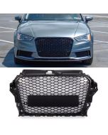 Grill Gravity Performance Audi A3 8V 13-16 Utan Emblem RS3 Style Honeycomb