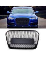 Grill Gravity Performance Audi A6 C7 12-15 Utan Emblem RS5 Style Honeycomb