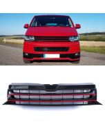 Grill Gravity Performance VW Transporter T5.1 09-15 Utan Emblem Röd List