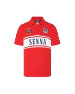 Kläder Ayrton Senna Pikétröja Legacy Röd