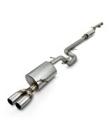 Sportavgassystem Catback Gravity Performance Peugeot 207 1.6T GTI 06-09