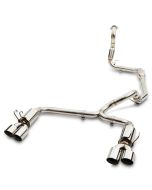 Sportavgassystem Catback Gravity Performance Honda Civic FK2 Type R 2.0T 15-17