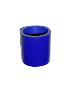 Silikonslang Ø 51mm Rak 70mm Blå