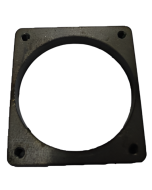 Spjällhusfläns Aluminium 76mm