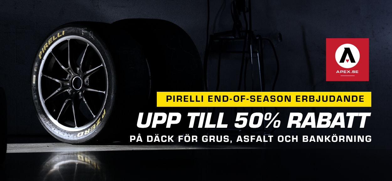 Erbjudande: End of Season-priser på Pirelli