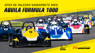 Nytt samarbete med Aquila Formula 1000!