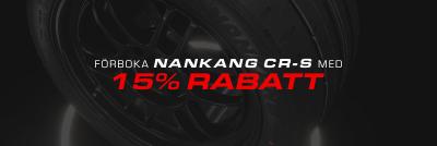 Förboka Nankang CR-S med 15% rabatt!