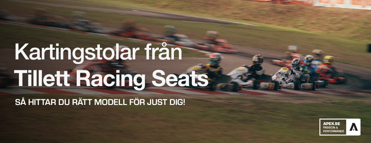 Kartingstolar från Tillett